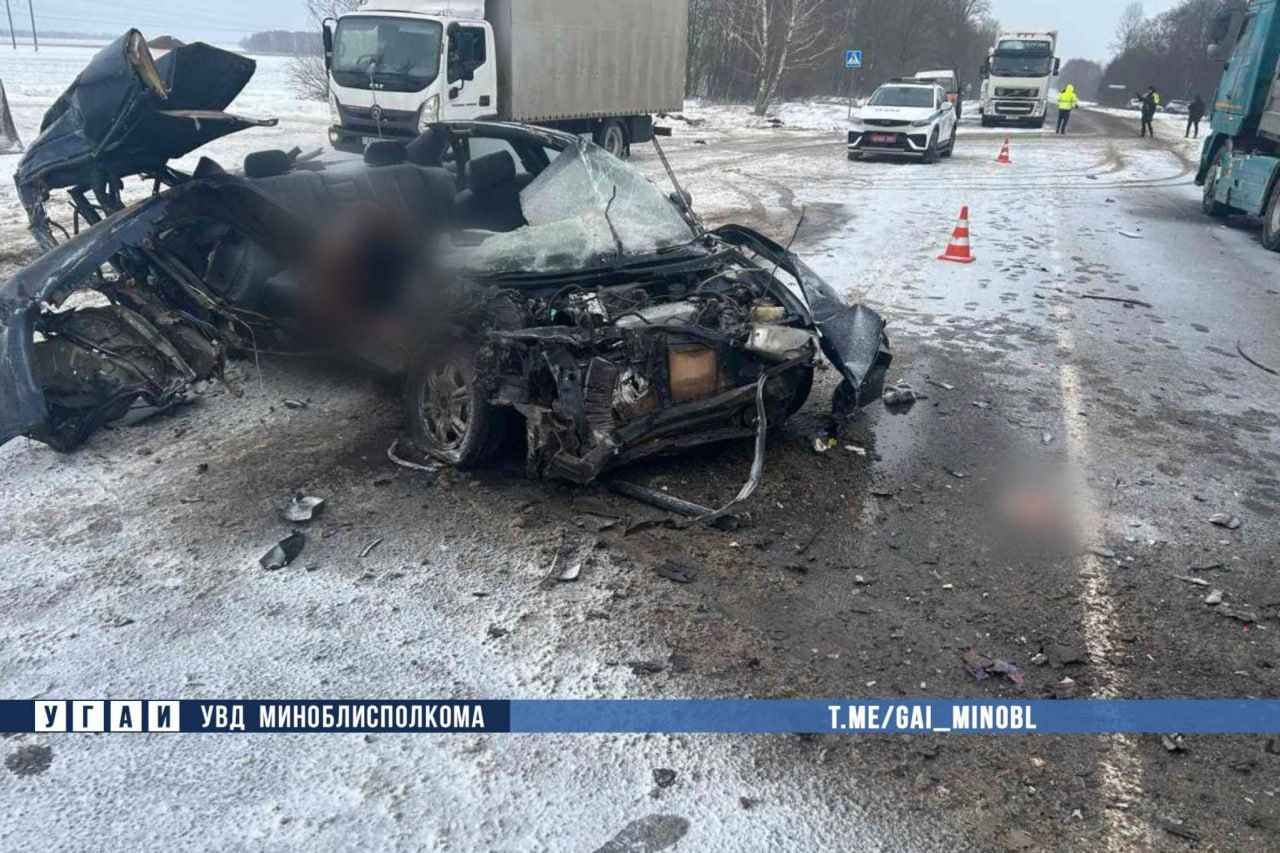 Под Слуцком в ДТП погиб пассажир по вине бесправника