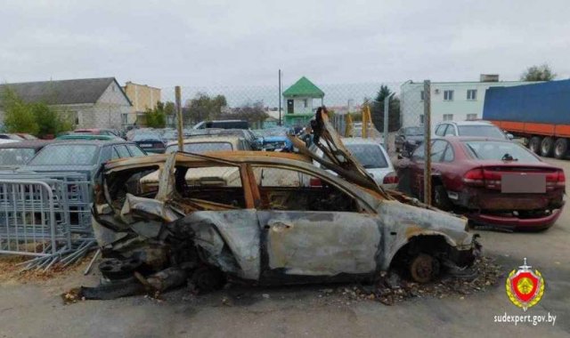 Судебные эксперты установили причину возгорания авто при ДТП