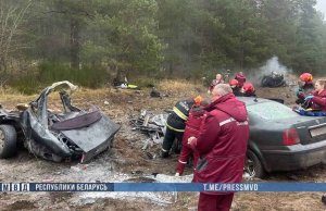 На Гродненщине в аварии погибли четыре человека На Гродненщине в аварии погибли четыре человека
