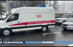В Минске BMW сбил электроскутериста (видео аварии)