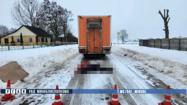 В Несвижском районе грузовик насмерть задавил пешехода