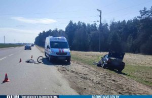 Трагическое ДТП в Лидском районе: погибла велосипедистка Трагическое ДТП в Лидском районе: погибла велосипедистка
