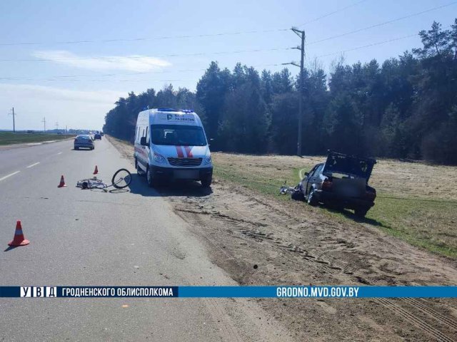 Трагическое ДТП в Лидском районе: погибла велосипедистка