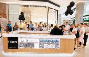 В ТРЦ Palazzo открыли первый островок i‑Store на полтысячи видов товаров В ТРЦ Palazzo открыли первый островок i‑Store на полтысячи видов товаров
