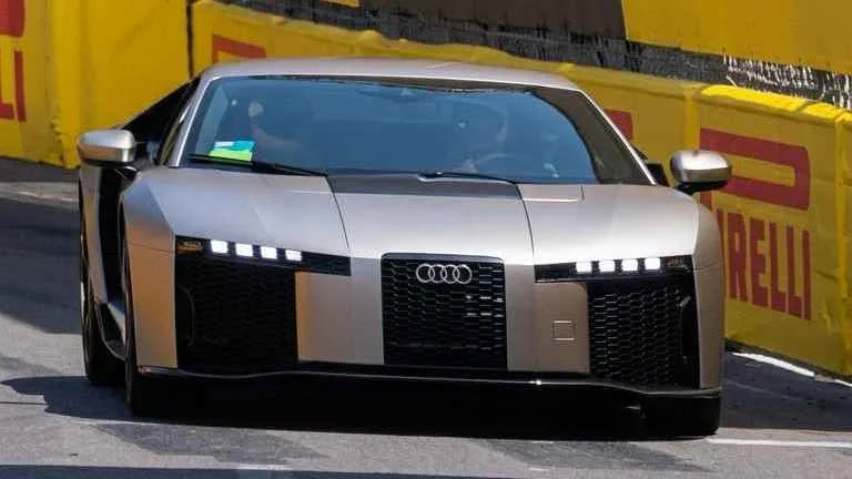 Audi Nuvolari покоряет трассу в Монако с пилотами Формулы-1 на своем гиперкаре будущего Гиперкар будущего: Audi Nuvolari покоряет трассу в Монако с пилотами Формулы-1