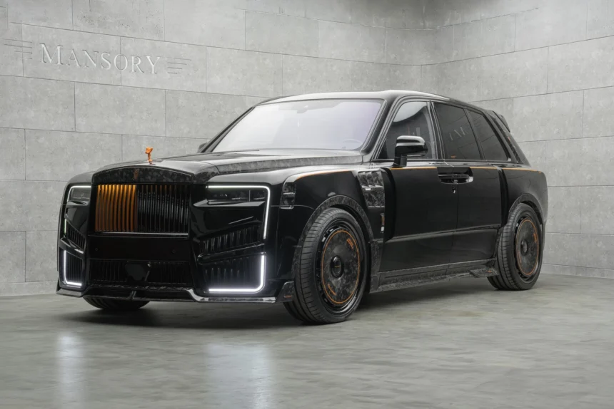 Тюнингованный Rolls-Royce Cullinan в стиле Mansory: шире, громче, агрессивнее