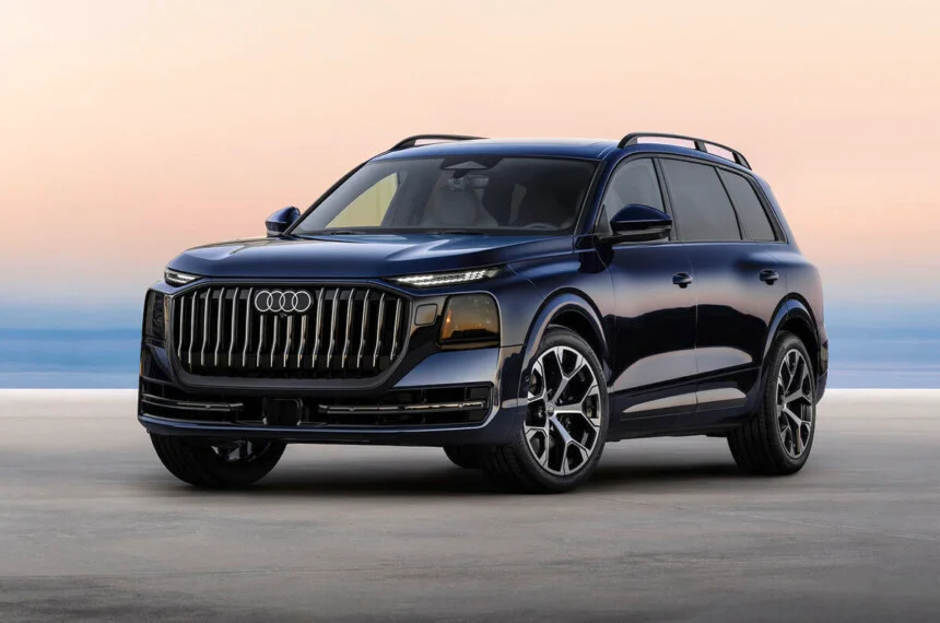 Представлен Audi Q9 - новый флагманский SUV оказался крупнее BMW X7 и Mercedes-Benz GLS Представлен Audi Q9 - новый флагманский SUV оказался крупнее BMW X7 и Mercedes-Benz GLS