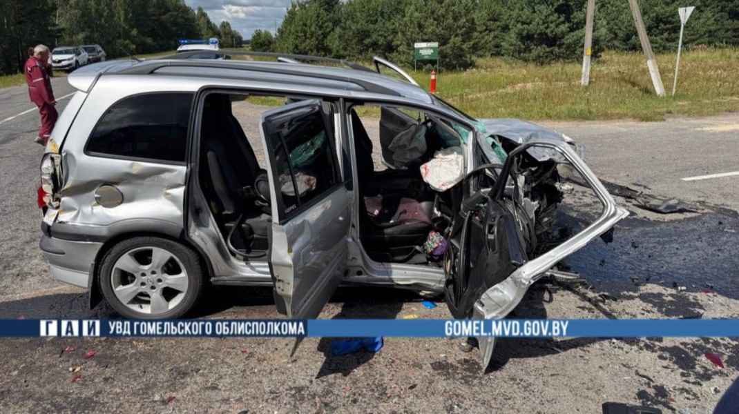 Смертельное ДТП в Лоевском районе: пассажир легкового автомобиля погиб