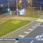 На Ангарской в Минске Водитель легковушки спровоцировал ДТП: пострадали женщина и ребенок