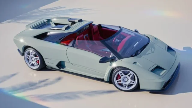 Легендарный Eccentrica V12 Roadster Diablo вернулся в открытом формате