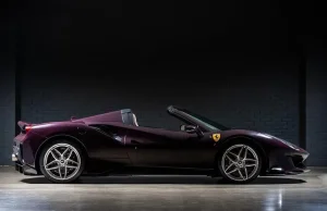 Фиолетовая Ferrari 488 Pista Spider — яркий суперкар без лишней вычурности Фиолетовая Ferrari 488 Pista Spider - яркий суперкар без лишней вычурности