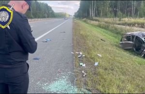 Под Жлобином в ДТП погибла пассажирка Nissan
