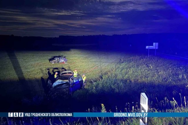 В Кореличском районе женщина погибла в ДТП на перекрёстке
