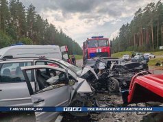 В смертельном ДТП на трассе М-3 в Докшицком районе погибла пассажирка В смертельном ДТП на трассе М-3 в Докшицком районе погибла пассажирка