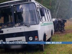 На трассе М-5 в Жлобинском районе водитель уснул за рулем и врезался в автобус На трассе М-5 в Жлобинском районе водитель уснул за рулем и врезался в автобус