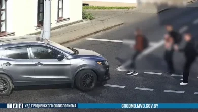 В Гродно водителя Nissan лишили прав за наезд на пешеходов