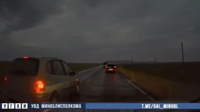 В Солигорске водитель Renault лишился прав за опасный обгон