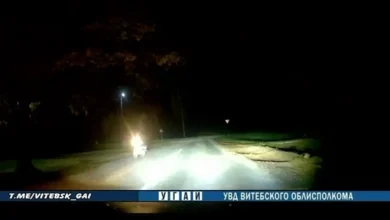 В Миорском районе 17-летний мотоциклист без прав пытался скрыться от ГАИ